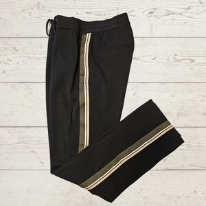 Women's H&M Side Stripe Cropped Ankle Pants Size 4